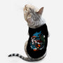 Halloween Sharks-Cat-Basic-Pet Tank-Vallina84