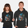 Halloween Sharks-Unisex-Pullover-Sweatshirt-Vallina84