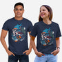 Halloween Sharks-Unisex-Basic-Tee-Vallina84