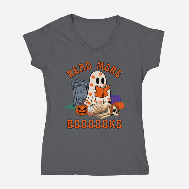 Read More Books-Womens-V-Neck-Tee-Stellashop