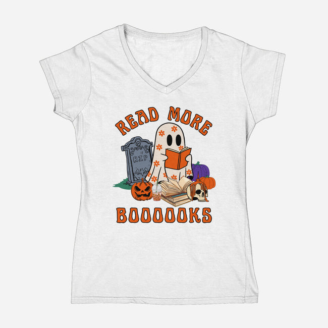 Read More Books-Womens-V-Neck-Tee-Stellashop