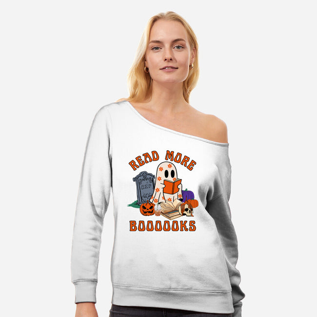 Read More Books-Womens-Off Shoulder-Sweatshirt-Stellashop