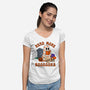 Read More Books-Womens-V-Neck-Tee-Stellashop