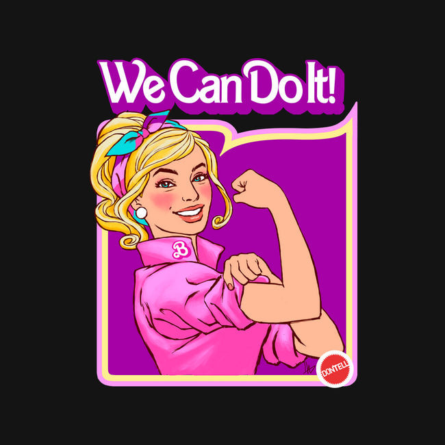 Barbie Can Do It-None-Glossy-Sticker-hugohugo