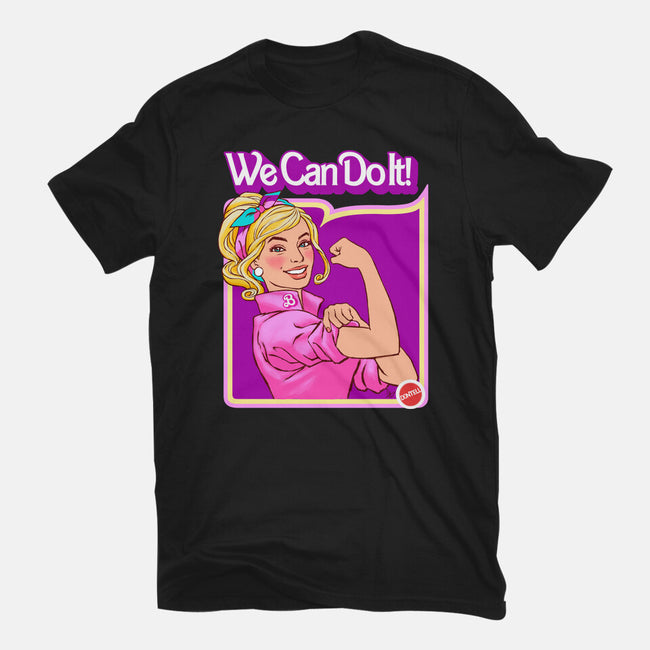 Barbie Can Do It-Youth-Basic-Tee-hugohugo