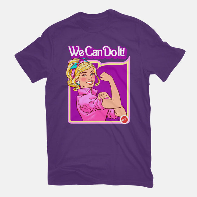 Barbie Can Do It-Youth-Basic-Tee-hugohugo