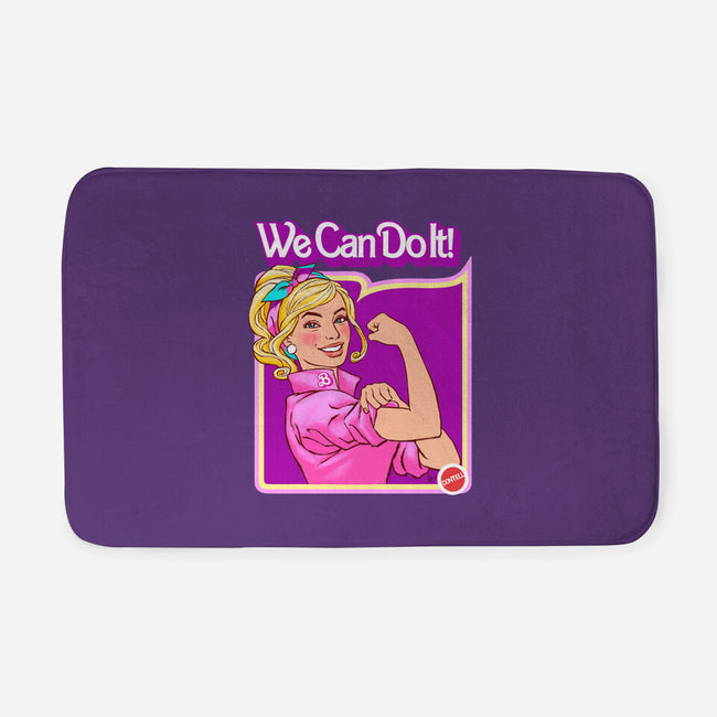 Barbie Can Do It-None-Memory Foam-Bath Mat-hugohugo