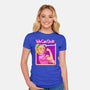 Barbie Can Do It-Womens-Fitted-Tee-hugohugo