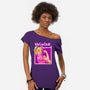 Barbie Can Do It-Womens-Off Shoulder-Tee-hugohugo