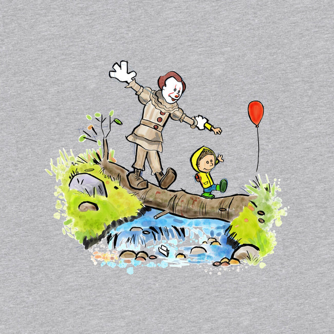 Pennywise And Georgie-Unisex-Basic-Tee-matthew benkner