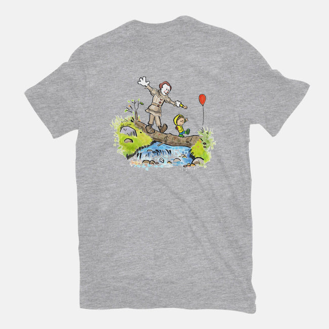 Pennywise And Georgie-Mens-Basic-Tee-matthew benkner