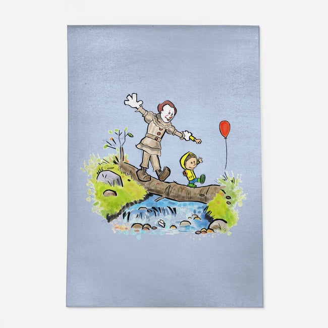 Pennywise And Georgie-None-Indoor-Rug-matthew benkner