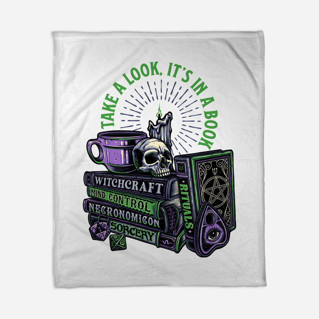 Dark Books-None-Fleece-Blanket-momma_gorilla