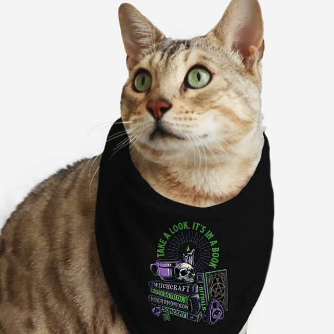 Dark Books-Cat-Bandana-Pet Collar-momma_gorilla