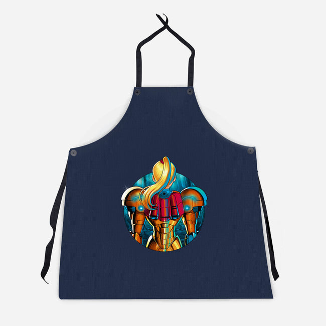 Galactic Autumn-Unisex-Kitchen-Apron-Bruno Mota