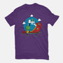 Beagle Dog Extraterrestrial-Mens-Basic-Tee-Studio Mootant
