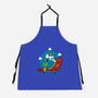 Beagle Dog Extraterrestrial-Unisex-Kitchen-Apron-Studio Mootant