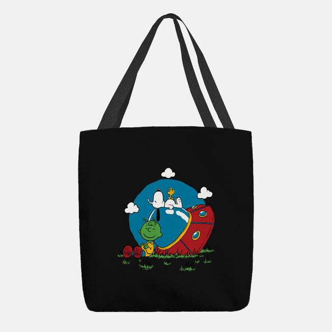 Beagle Dog Extraterrestrial-None-Basic Tote-Bag-Studio Mootant