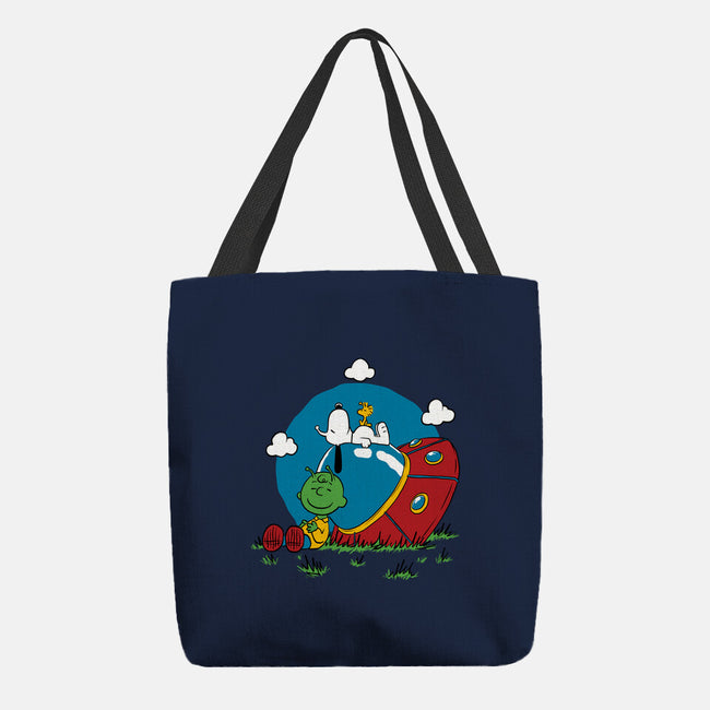 Beagle Dog Extraterrestrial-None-Basic Tote-Bag-Studio Mootant