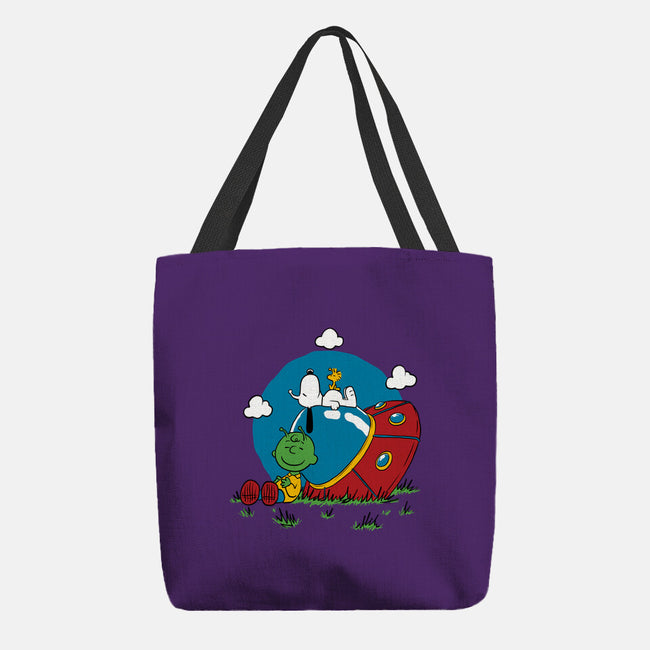 Beagle Dog Extraterrestrial-None-Basic Tote-Bag-Studio Mootant