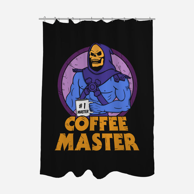 Coffee Master-None-Polyester-Shower Curtain-Melonseta