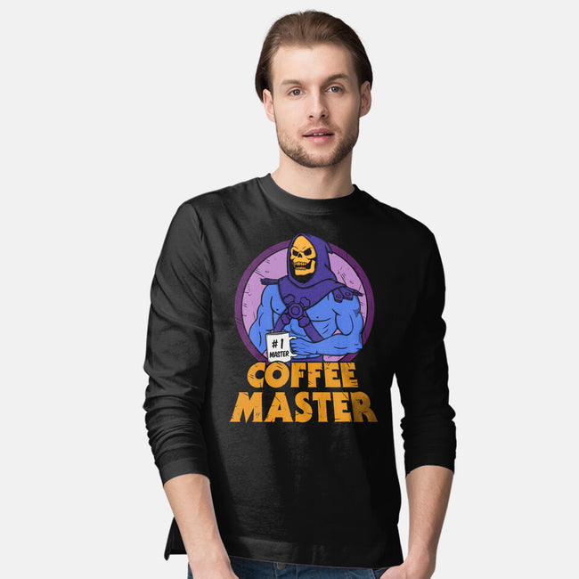 Coffee Master-Mens-Long Sleeved-Tee-Melonseta