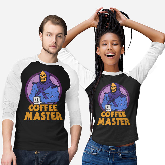 Coffee Master-Unisex-Baseball-Tee-Melonseta