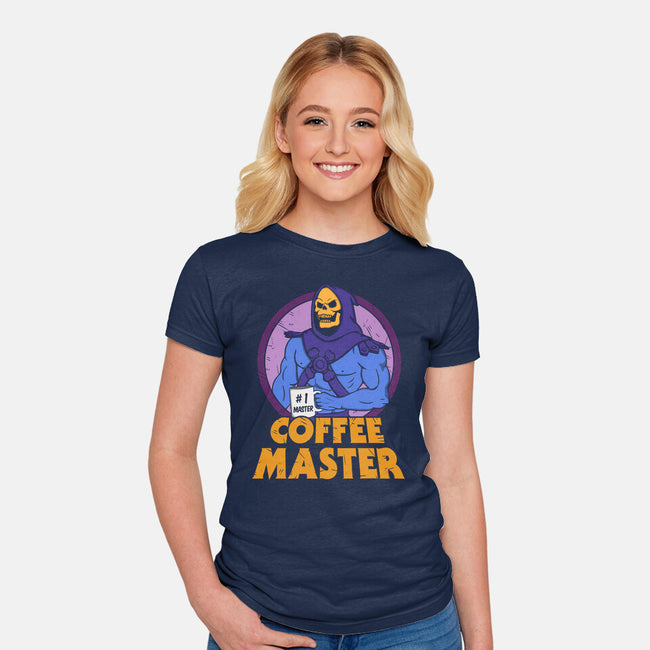 Coffee Master-Womens-Fitted-Tee-Melonseta