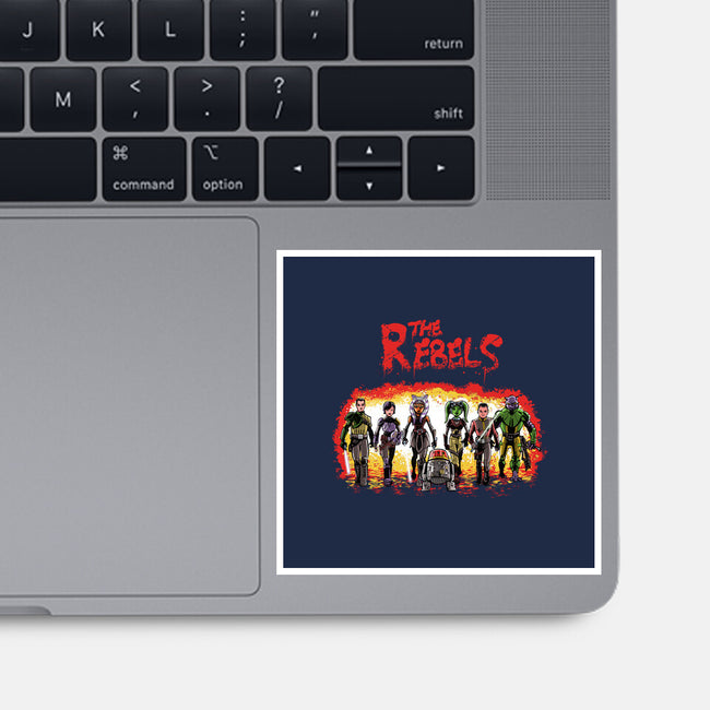 The Rebels-None-Glossy-Sticker-zascanauta