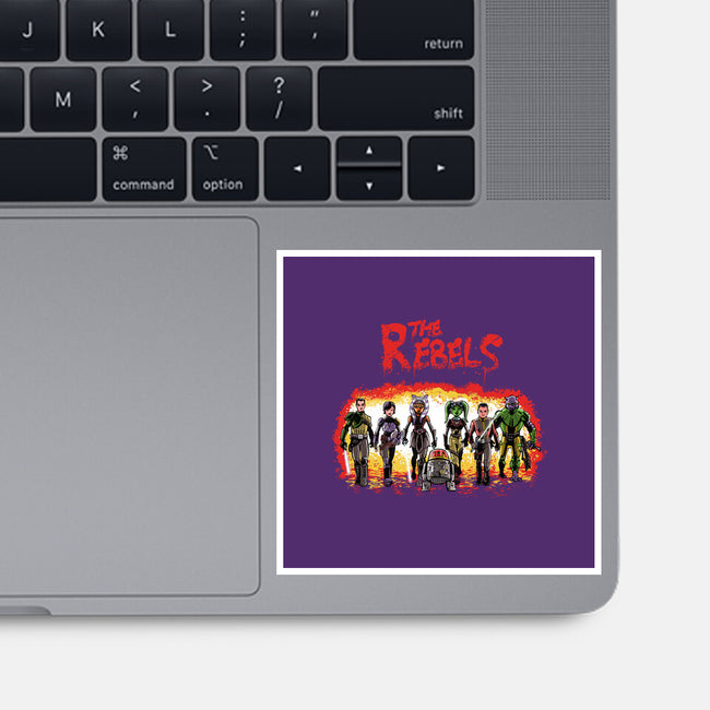 The Rebels-None-Glossy-Sticker-zascanauta