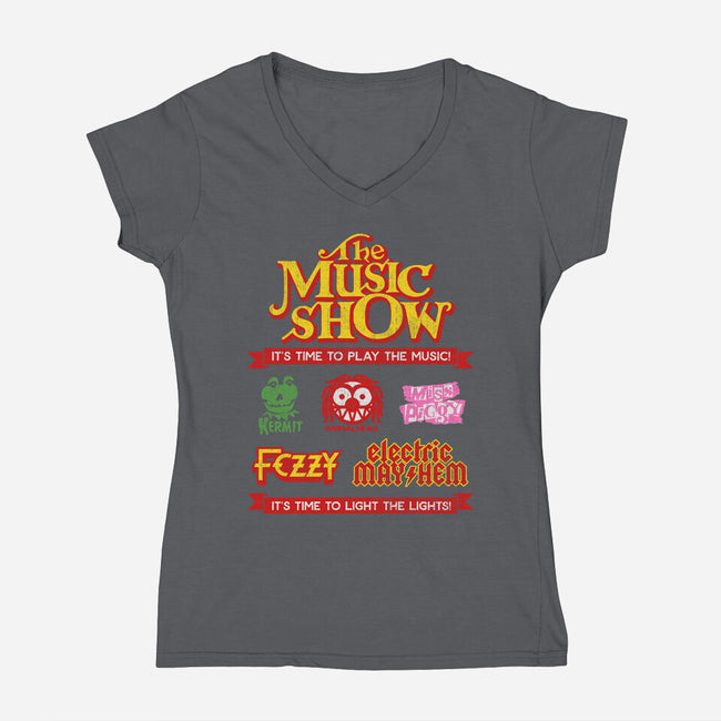 Muppetfest-Womens-V-Neck-Tee-MJ