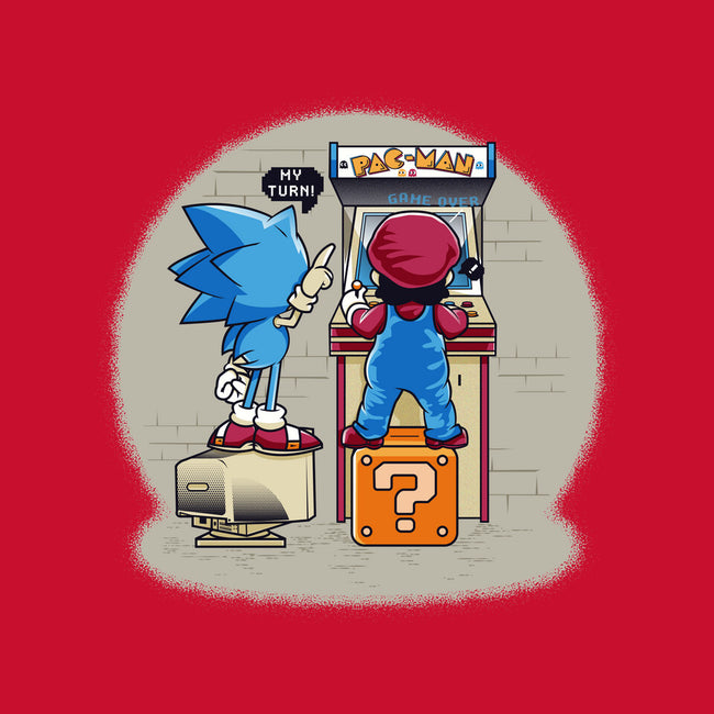 Sonic And Mario-Mens-Basic-Tee-Thiagor6