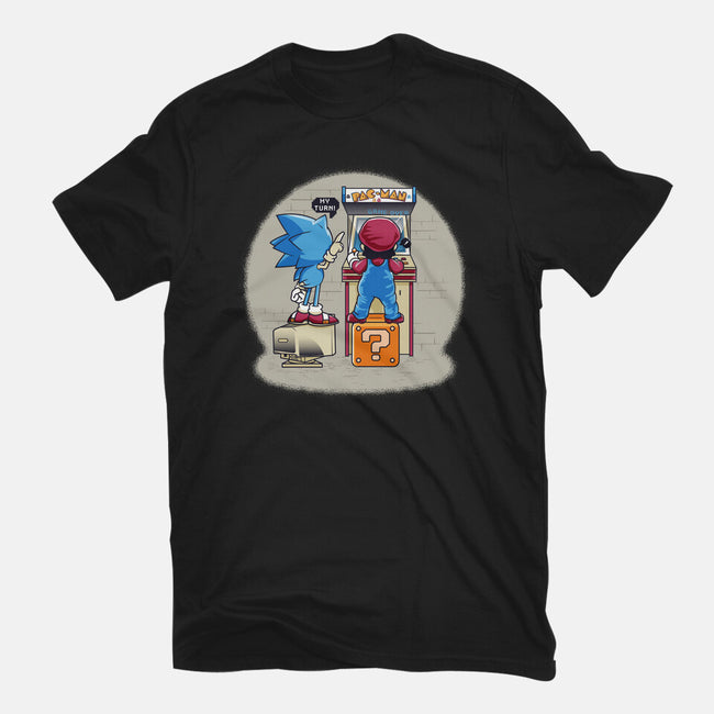 Sonic And Mario-Youth-Basic-Tee-Thiagor6