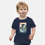 The King At Satta-Baby-Basic-Tee-DrMonekers