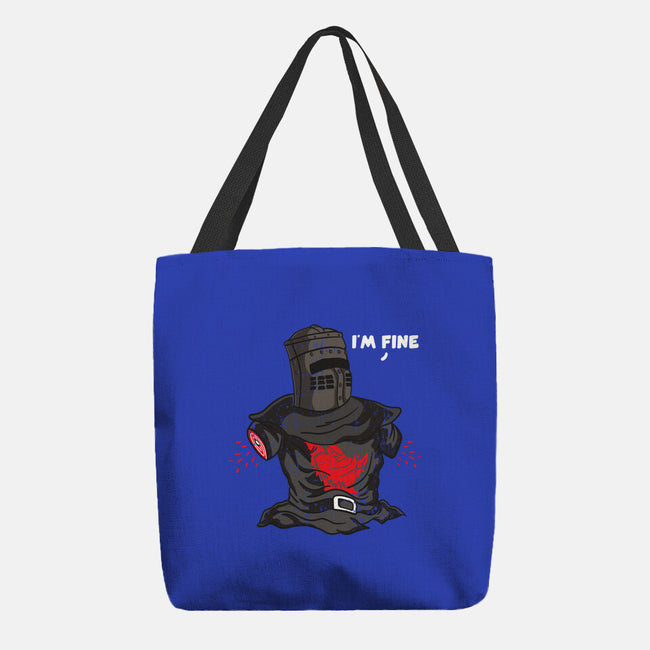 I'm Fine-None-Basic Tote-Bag-turborat14