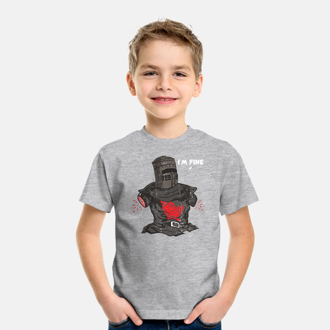 I'm Fine-Youth-Basic-Tee-turborat14