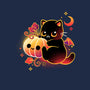 Demon Cat Halloween-None-Stretched-Canvas-NemiMakeit