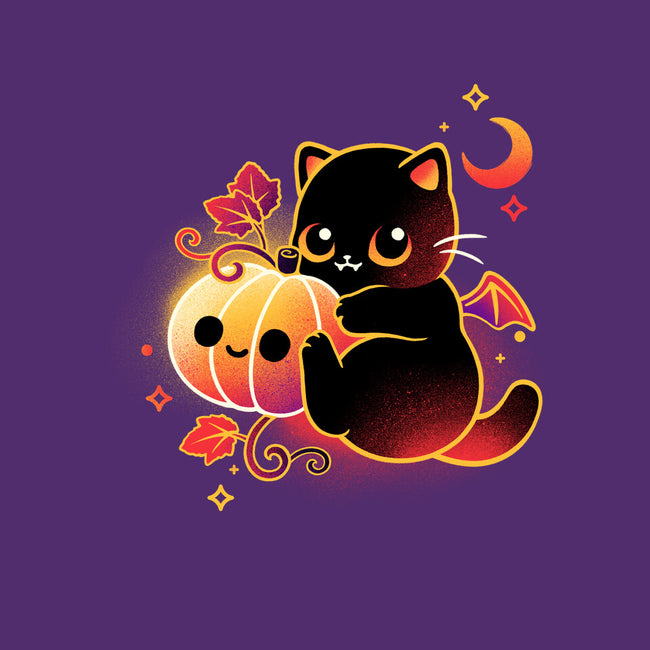 Demon Cat Halloween-None-Stretched-Canvas-NemiMakeit