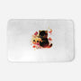 Demon Cat Halloween-None-Memory Foam-Bath Mat-NemiMakeit