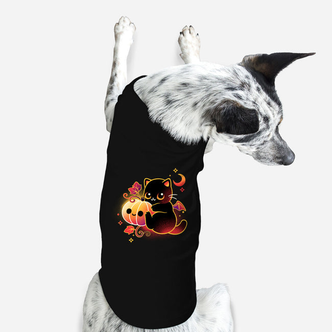 Demon Cat Halloween-Dog-Basic-Pet Tank-NemiMakeit