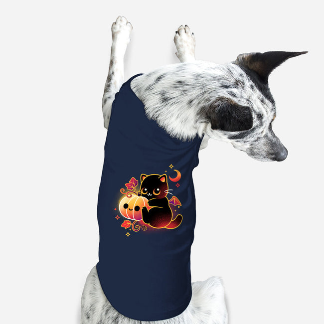 Demon Cat Halloween-Dog-Basic-Pet Tank-NemiMakeit