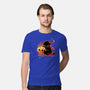 Demon Cat Halloween-Mens-Premium-Tee-NemiMakeit