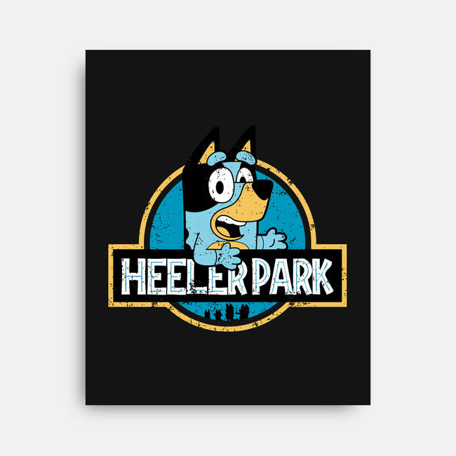 Heeler Park-None-Stretched-Canvas-retrodivision