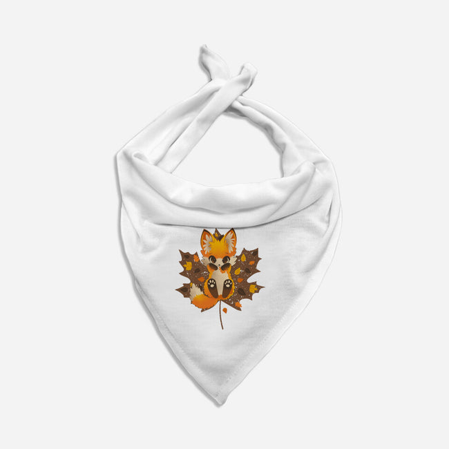 Autumn Kitsune-Dog-Bandana-Pet Collar-retrodivision