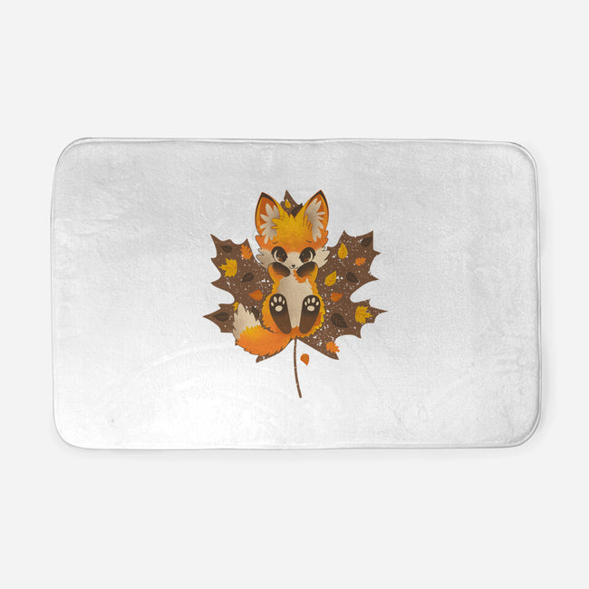 Autumn Kitsune-None-Memory Foam-Bath Mat-retrodivision