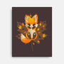 Autumn Kitsune-None-Stretched-Canvas-retrodivision