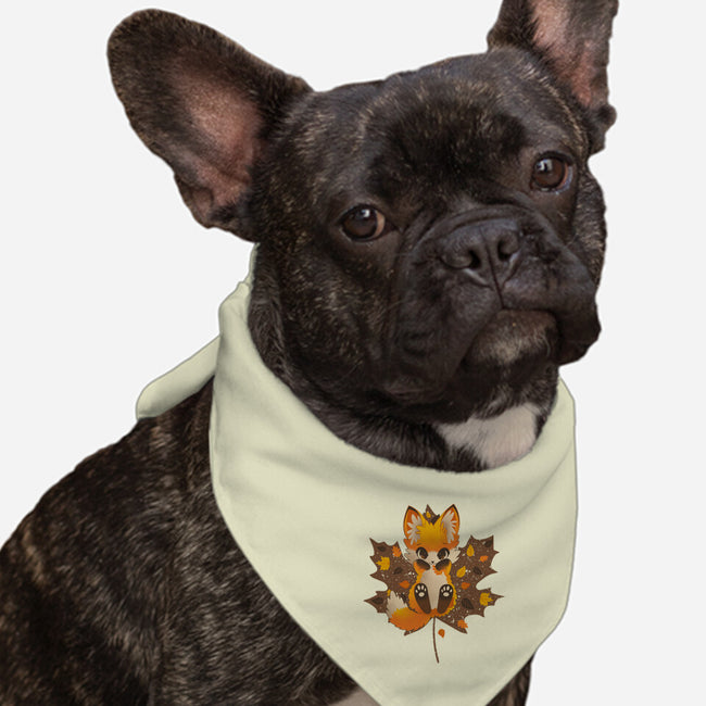 Autumn Kitsune-Dog-Bandana-Pet Collar-retrodivision