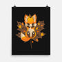 Autumn Kitsune-None-Matte-Poster-retrodivision