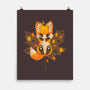 Autumn Kitsune-None-Matte-Poster-retrodivision