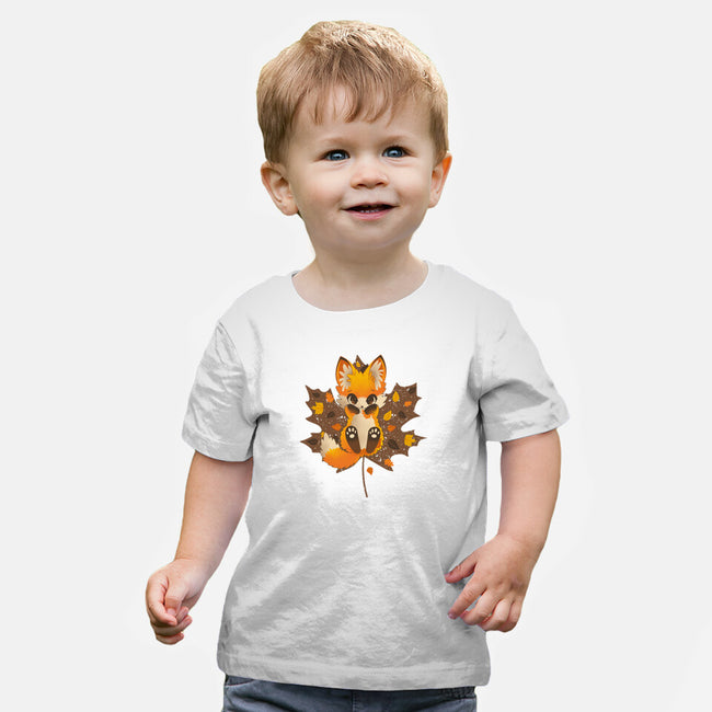 Autumn Kitsune-Baby-Basic-Tee-retrodivision